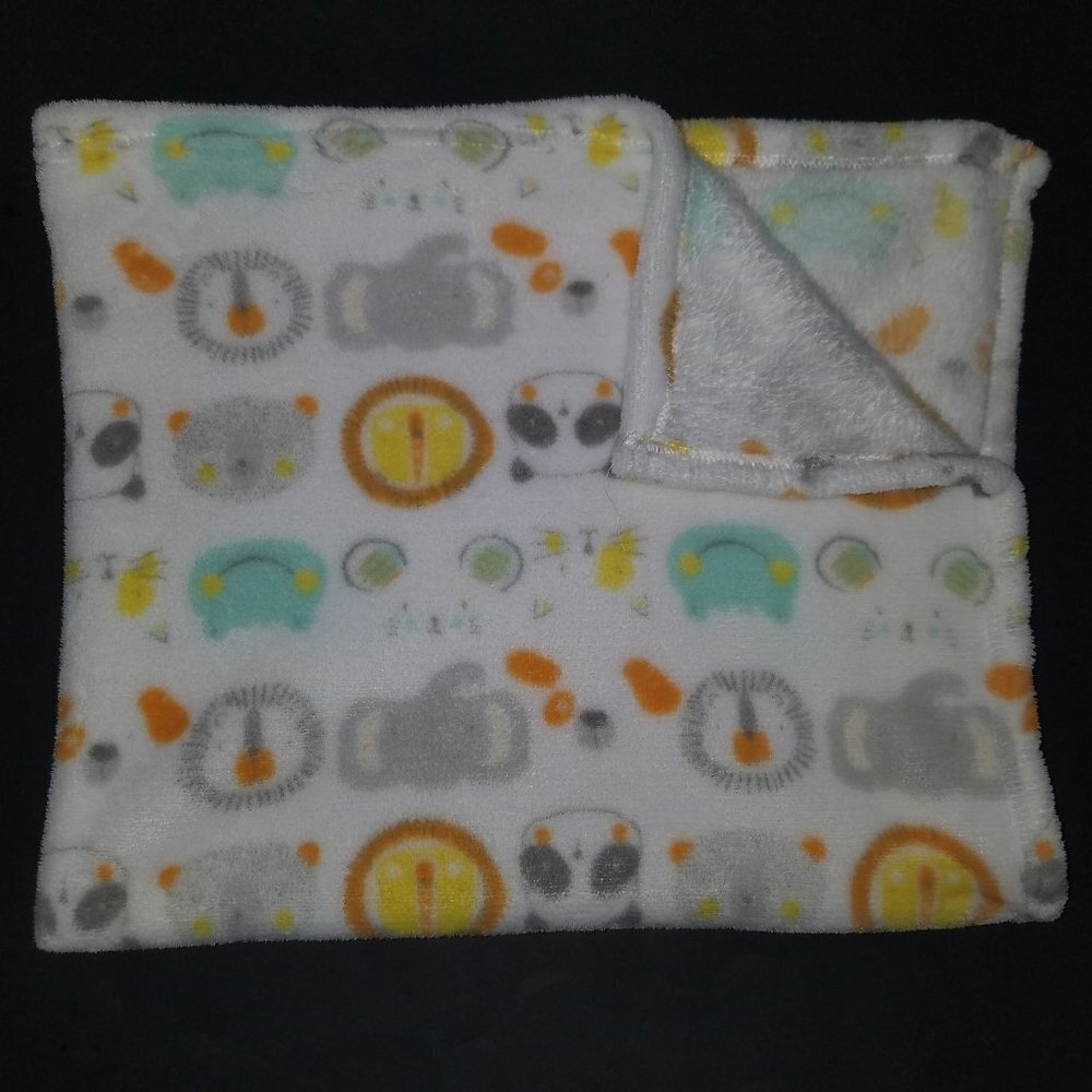 Baby Starters Blanket Lovey Panda Bear Frog Dog Lion Elephant Mouse 30" x 36"